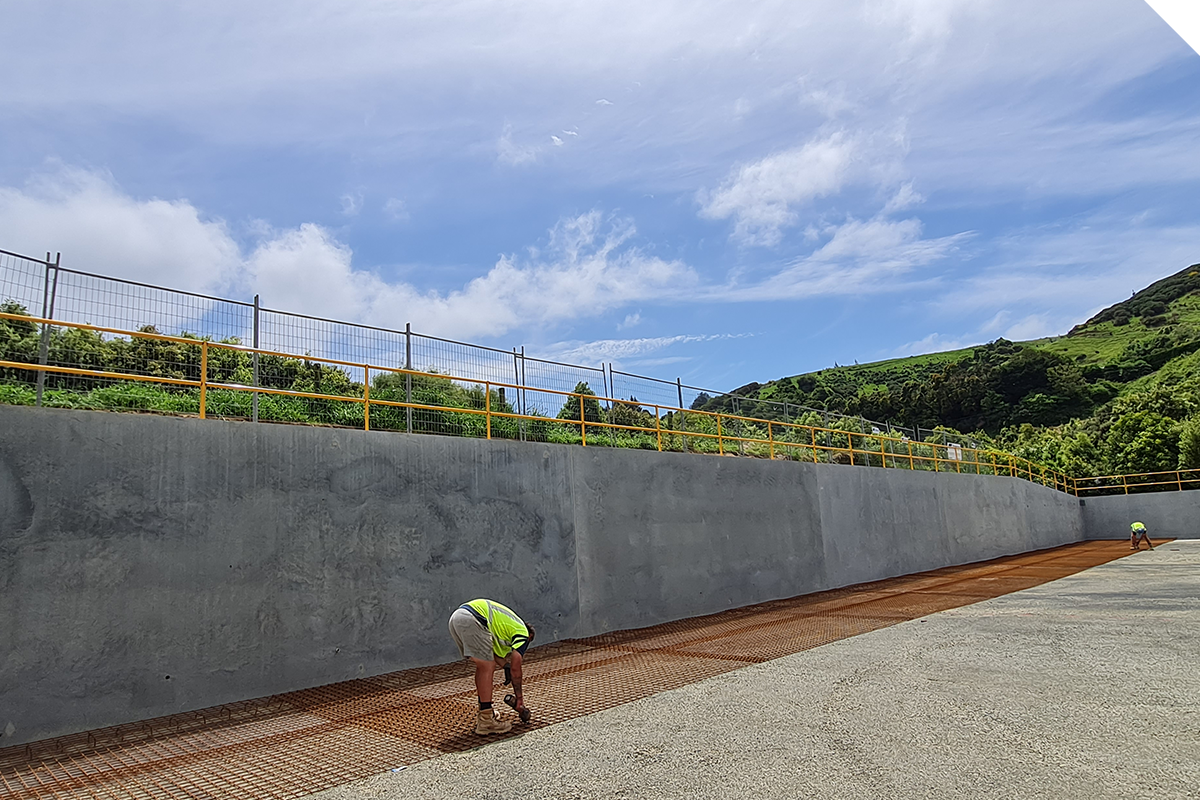 Securing Heights at Sawyers Bay