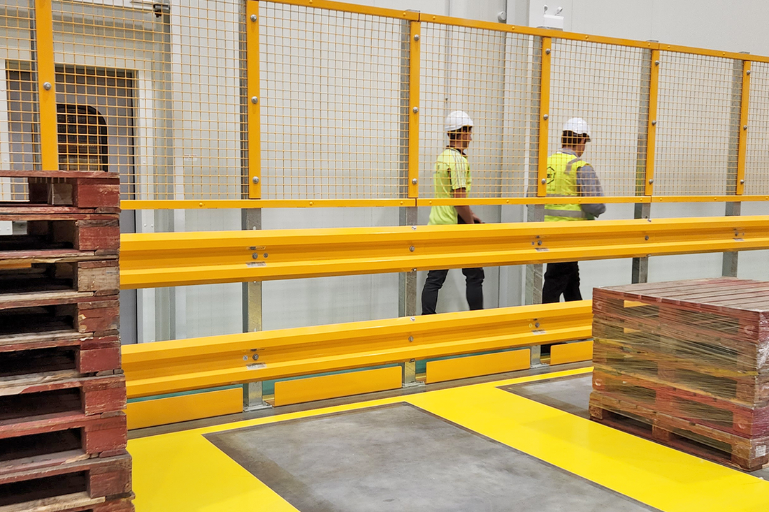 Mesh Barriers That Mean Business at Woolworths AFDC