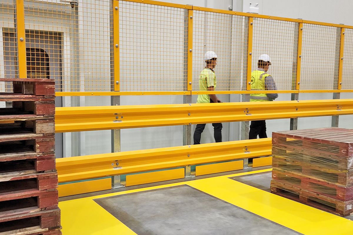 Mesh Barriers That Mean Business at Woolworths AFDC