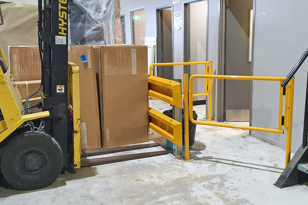 A Boost of Yellow for Harvey Norman's Storeroom