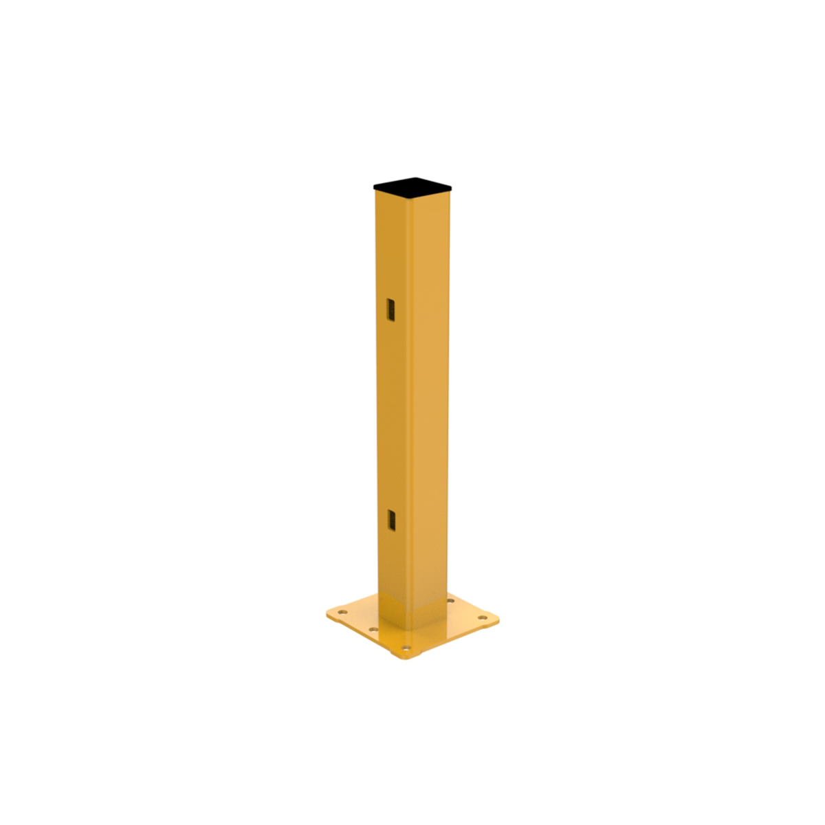 Barrier Double Support End Post - 610mm