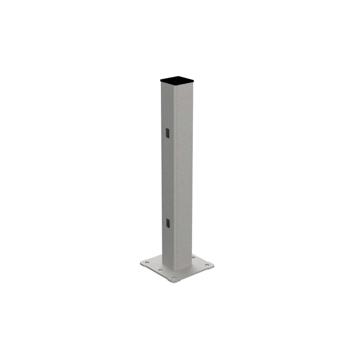 Barrier Double Support End Post - 610mm