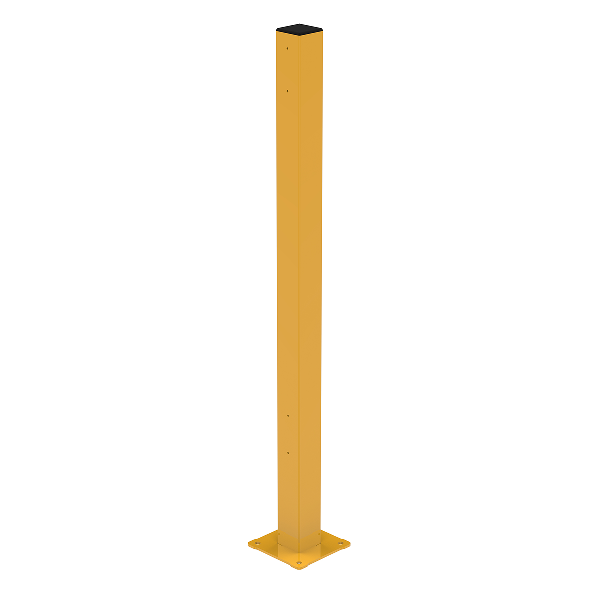 Expanding Barrier Support Post